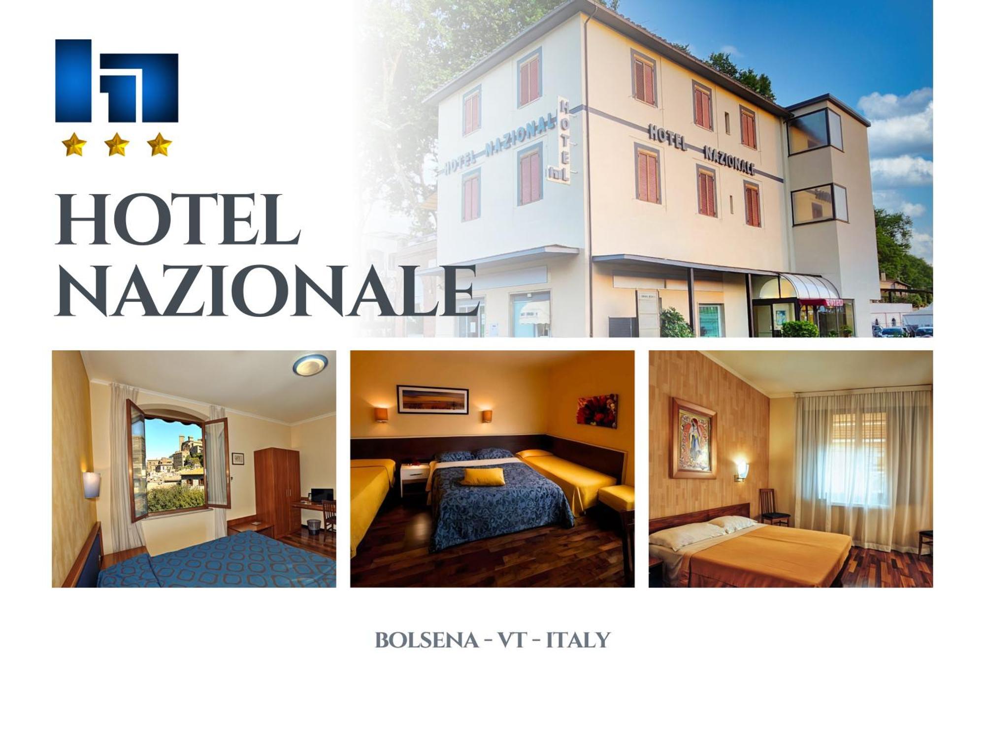Hotel Nazionale Bolsena Kültér fotó