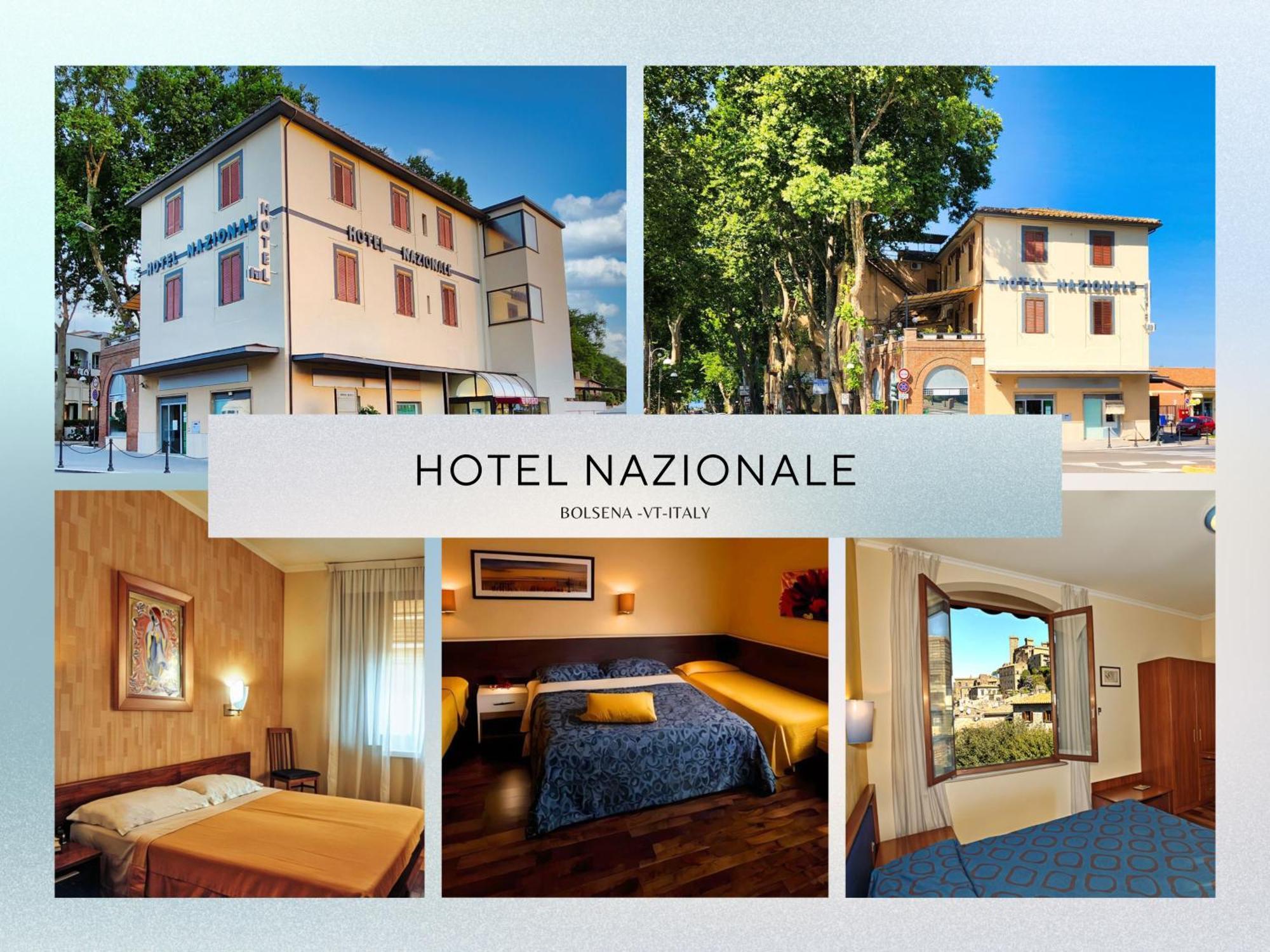 Hotel Nazionale Bolsena Kültér fotó
